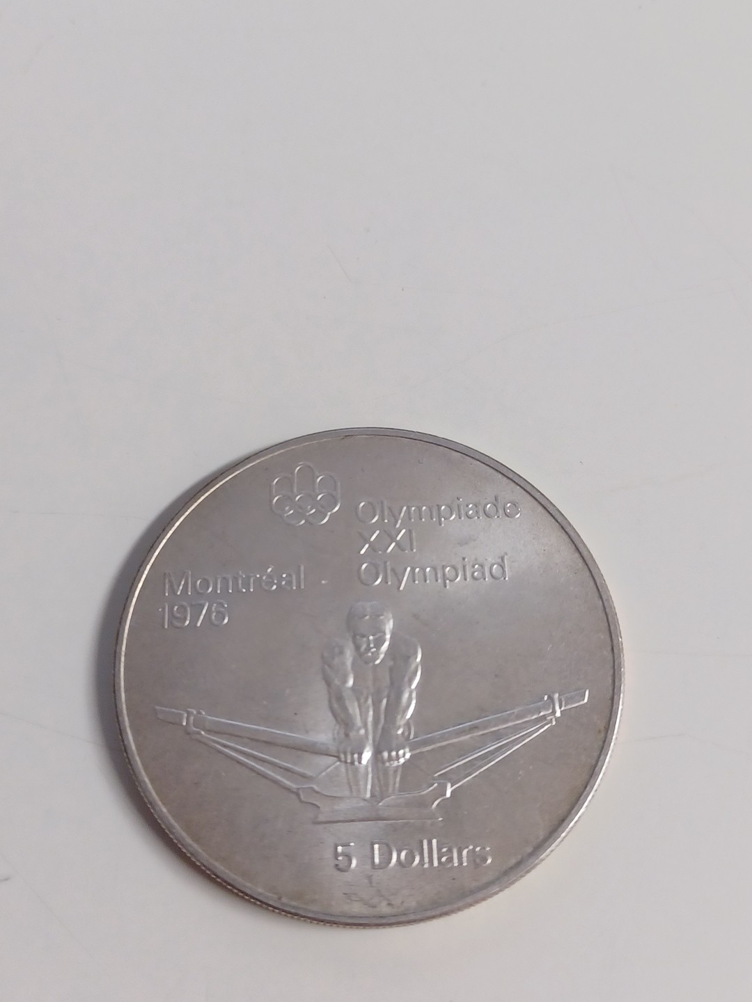 1974 Canada 5 Dollars, Rowing