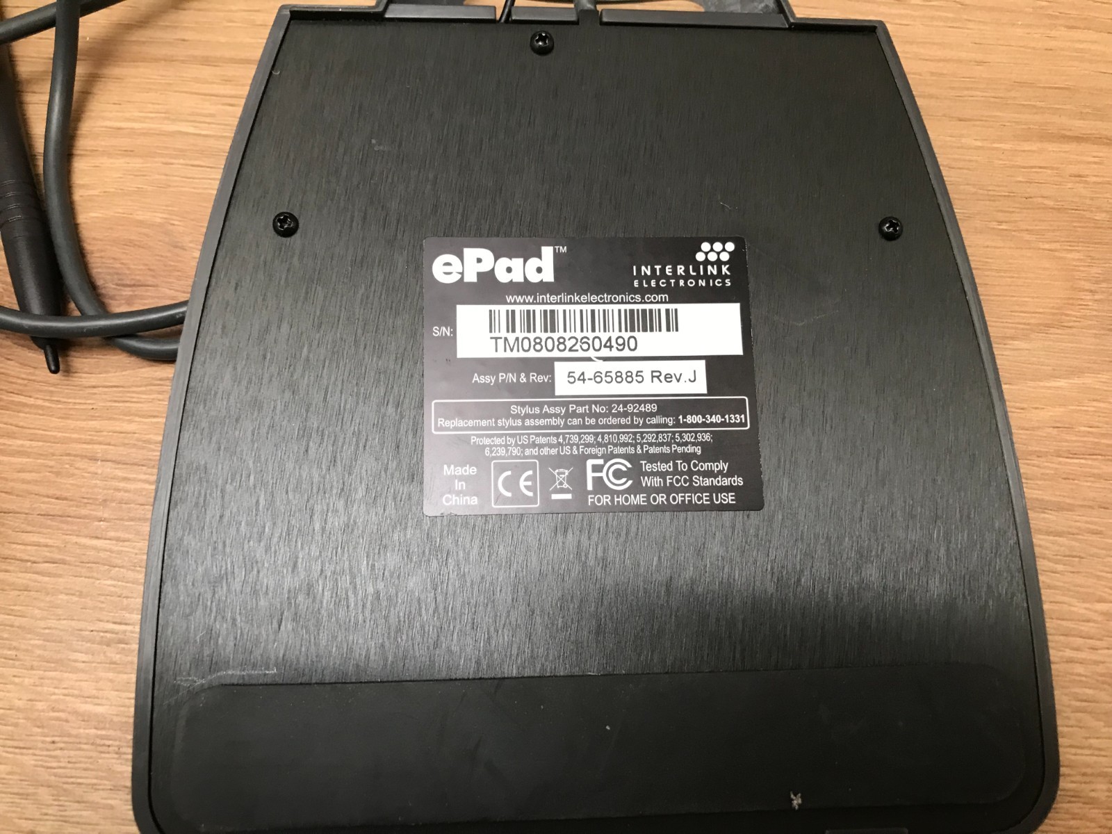 ePad USB VP 9801 signature pad NEW