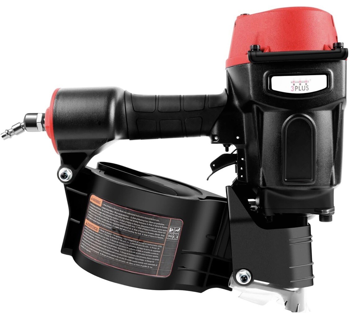 HCN70SP Pneumatic Coil Pallet Nailer Professional Air Nail Gun USED GoodWorkingC