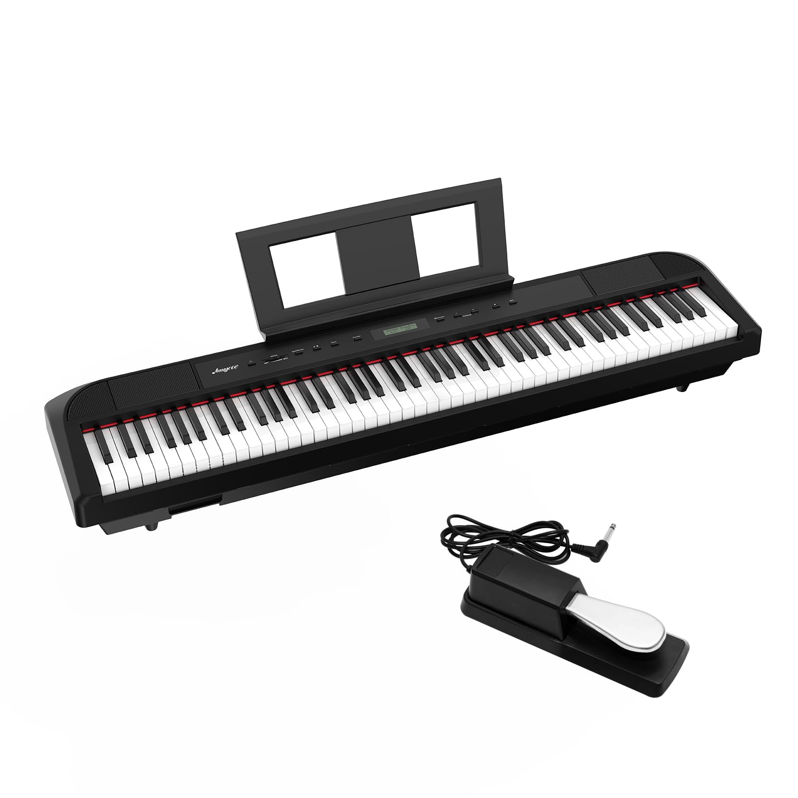 Digital Piano, Full Size 88 Key Weighted Hammer Keyborad Full, Without Stand