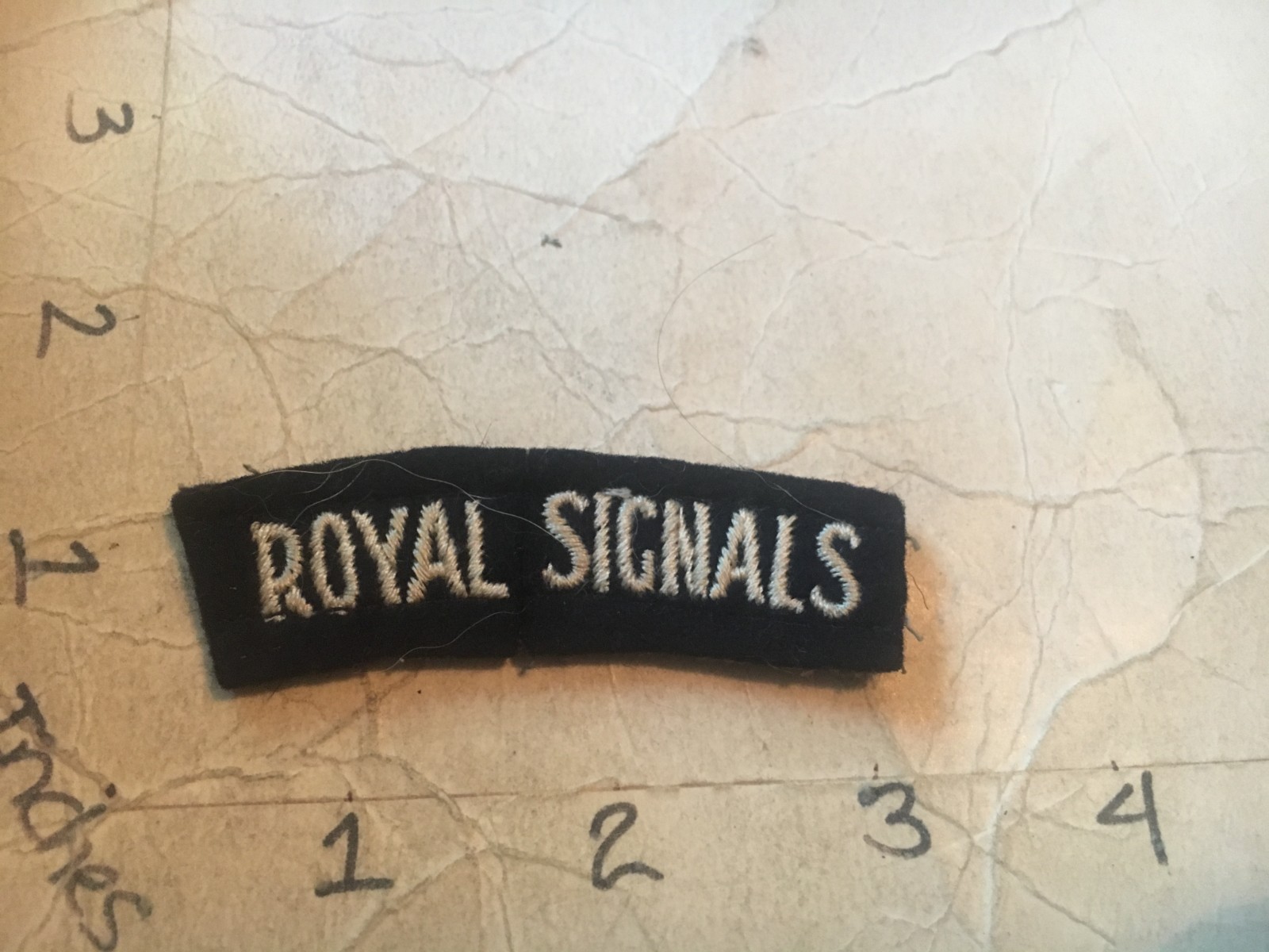 Canadian Army Rocker Tab Patch 8/22/25 Royal Signals