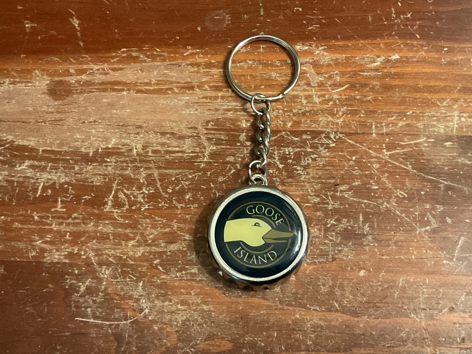 Goose Island Beer Bottle Opener - Key Chain