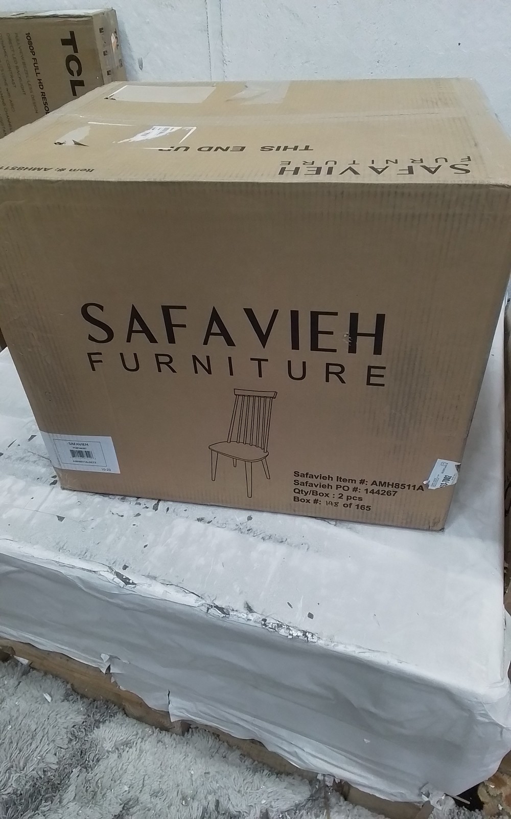 Safavieh BURRIS SIDE CHAIR, Reduced Price 2172763449 AMH8511A