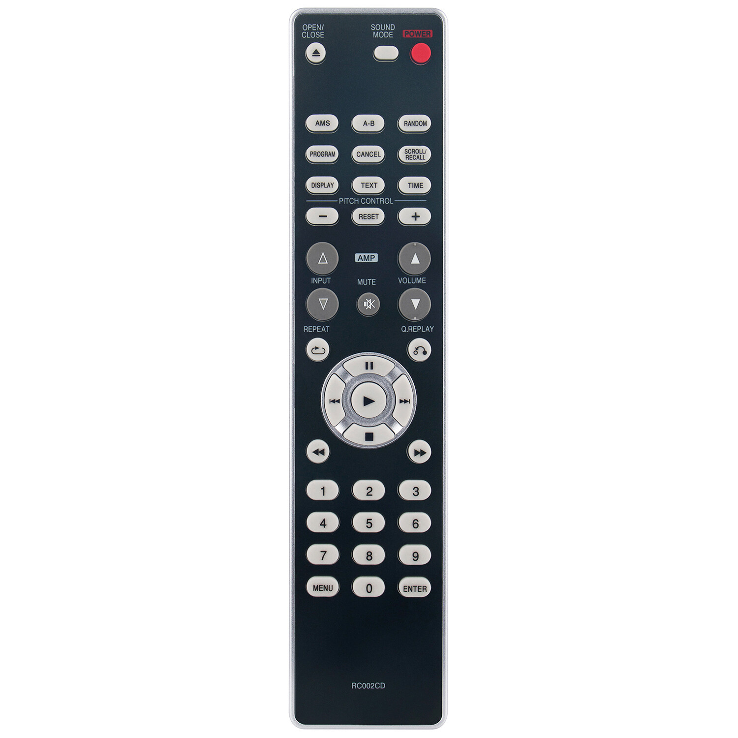 RC002CD Replace Remote Control for Marantz CD Player CD5003 CD5004 CD6002 CD6004