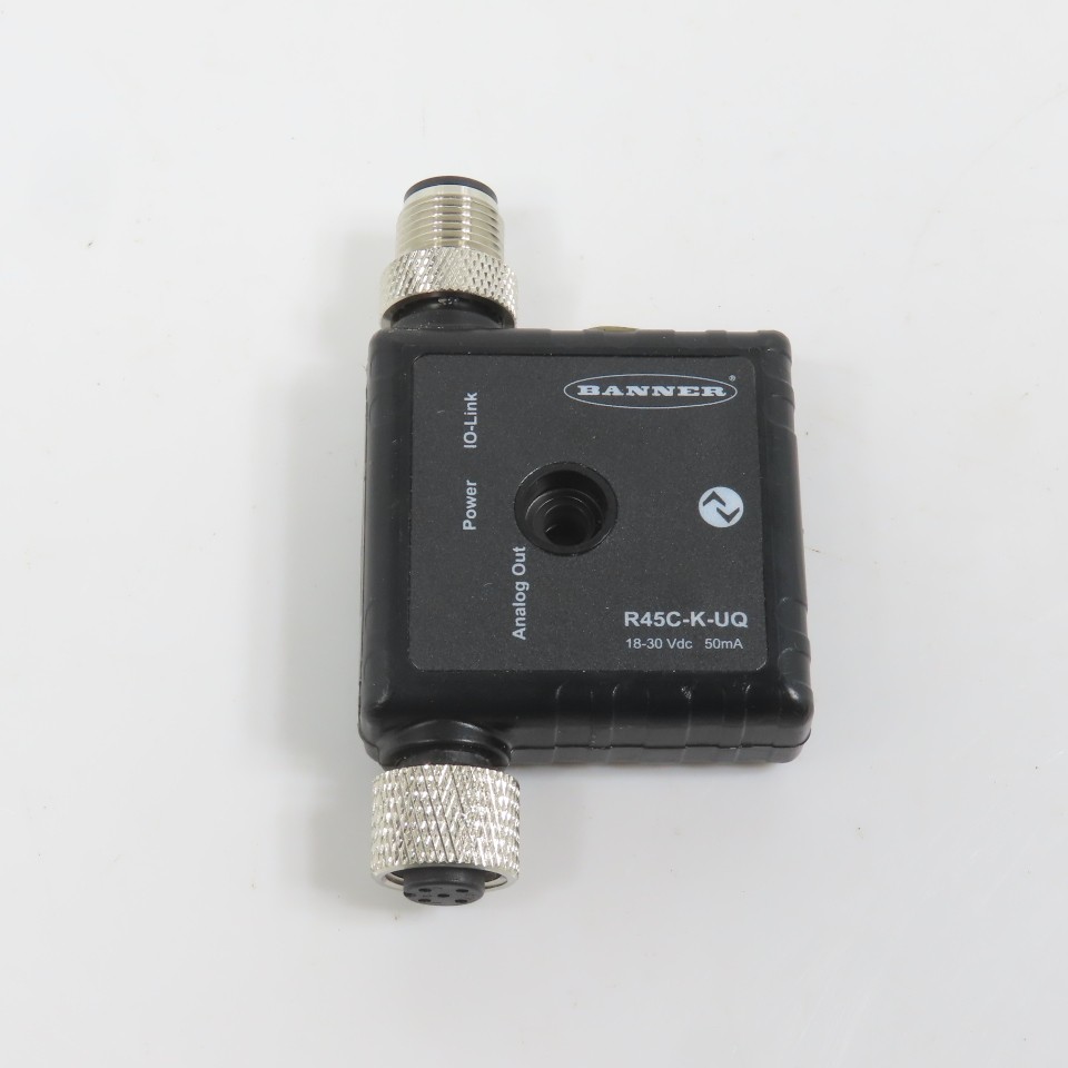 Banner R45C-K-UQ 812255 IO-Link To Analog Voltage Out Converter