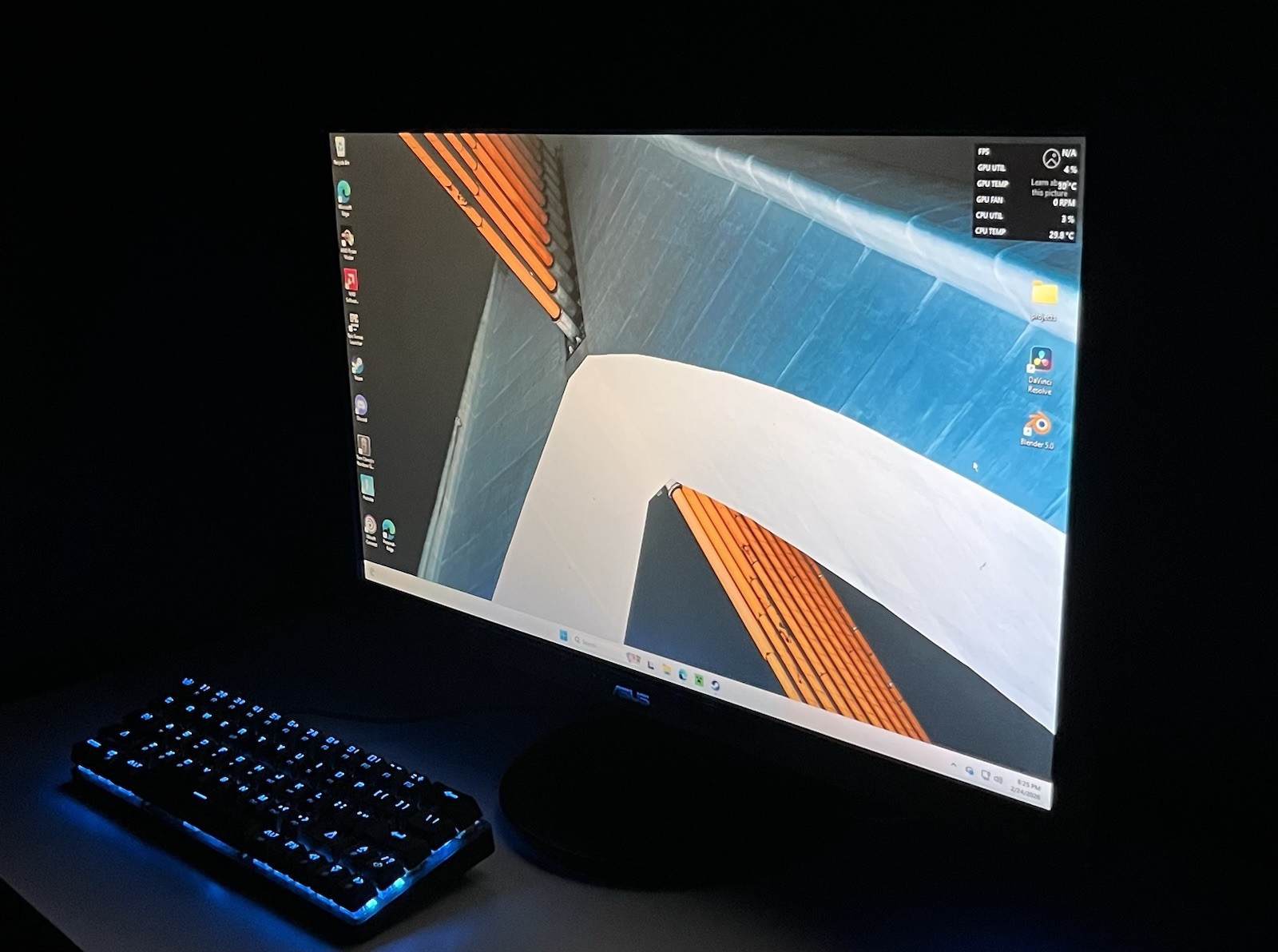 ASUS VE247H 24” Monitor – 1080p – HDMI