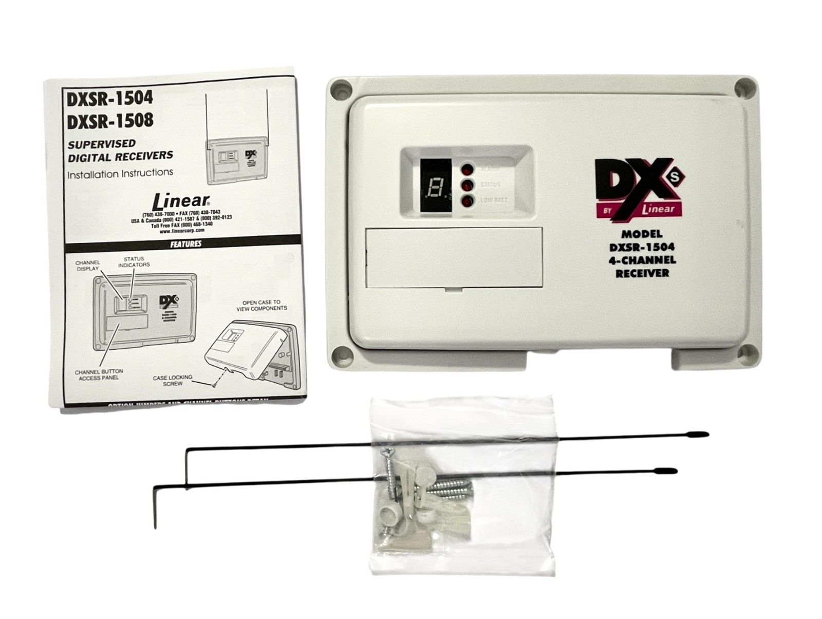 Linear DXSR-1504 4-Channel Supervised Digital Receiver