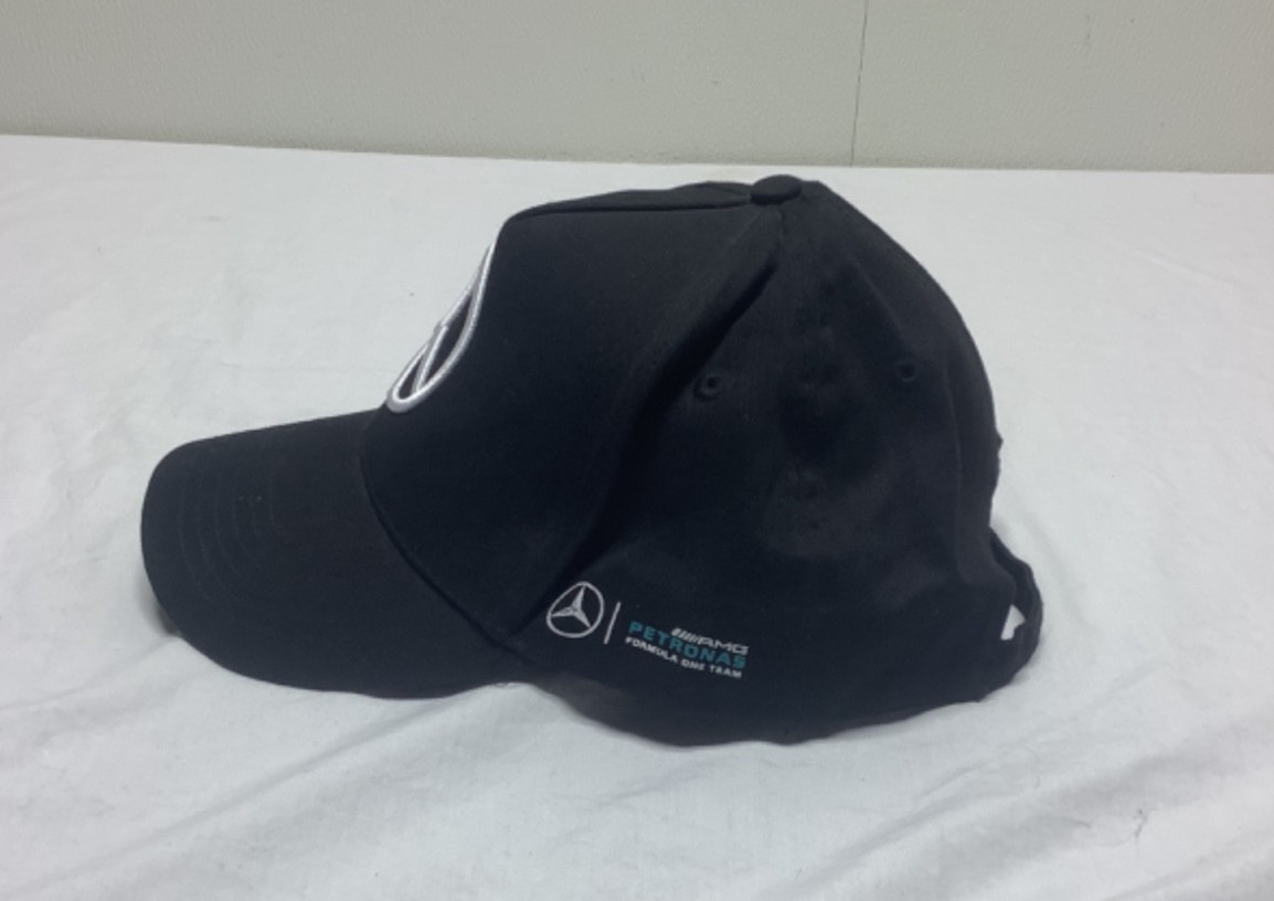 Mercedes Benz AMG Petronas Formula One Team Cap Hat Black Adjustable Strap