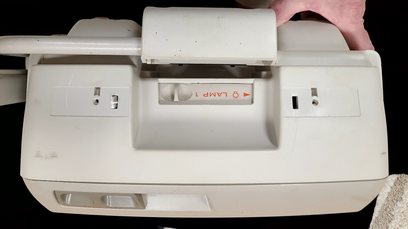 Apollo Concept Projector 2210 Overhead Portable Folding Viewfoil Prj Tested