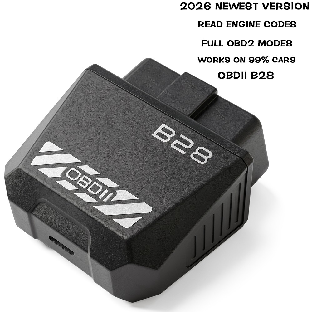 2026 Bluetooth Auto Diagnostic Tool OBDII Scanner Adapter OBD2 Code Tool