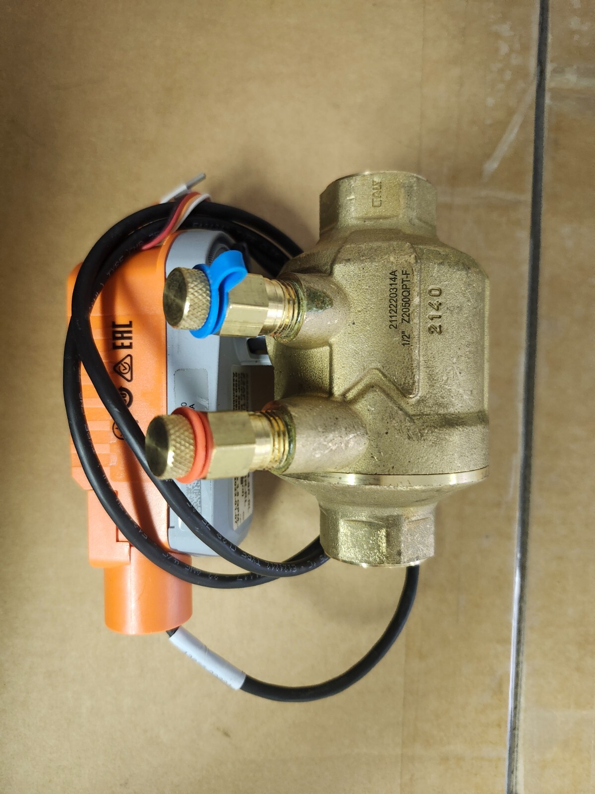 Belimo Z2050QPT-F + CQKB24-SR-RL 1/2" PIQCV Valve 24V Modulating New