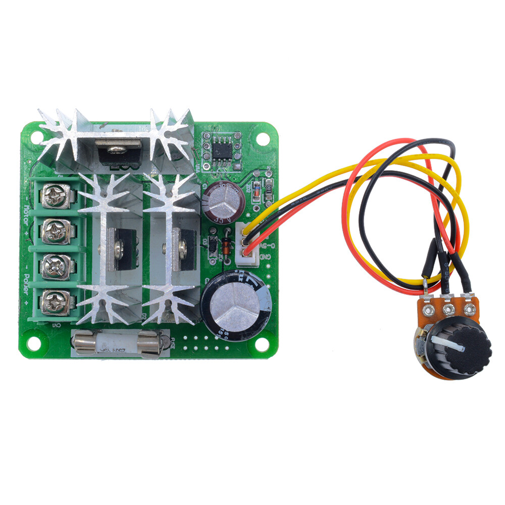 DC 6-90V 15A Motor Speed Controller Pulse Width PWM Speed Regulator Switch