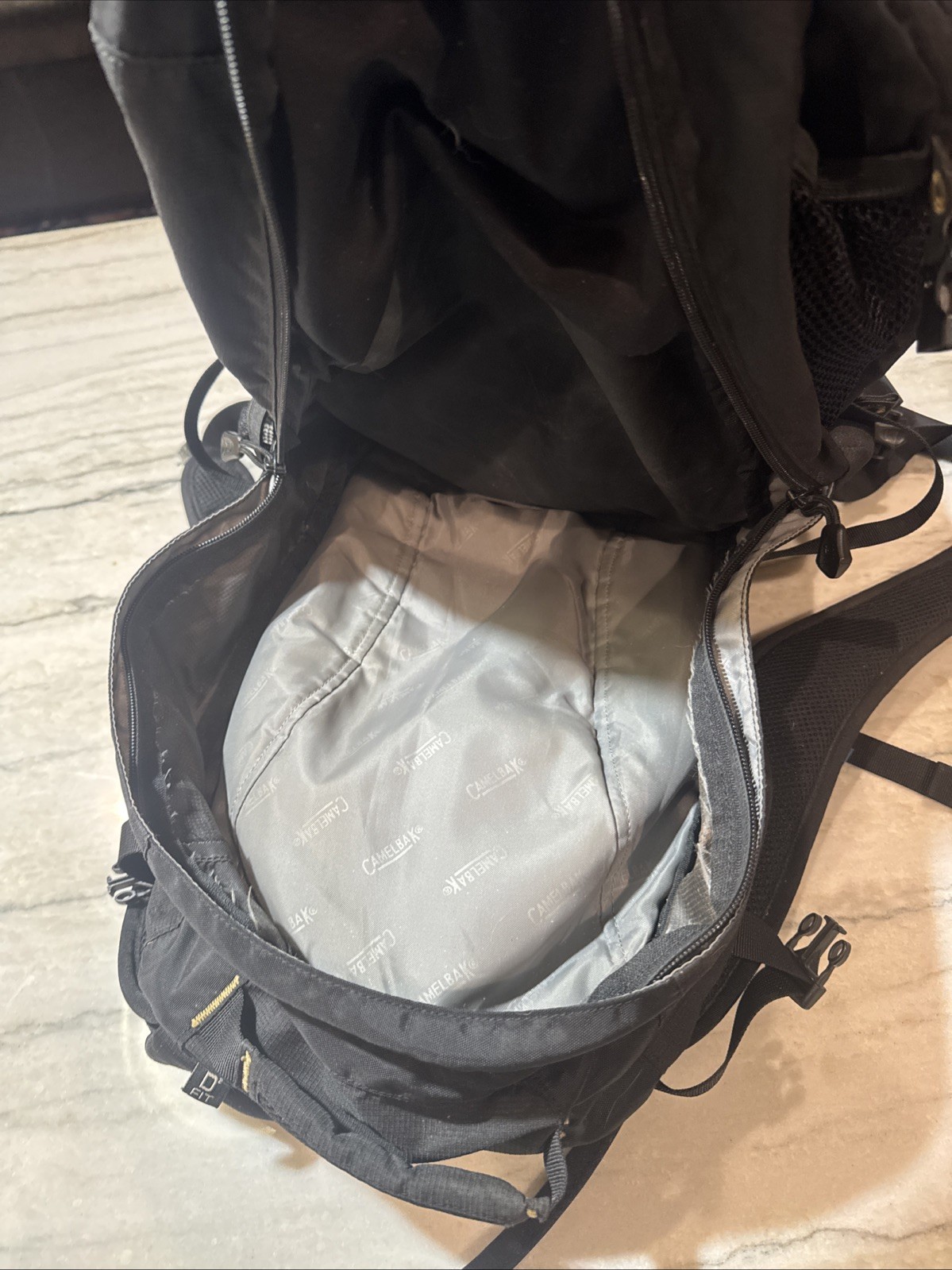 CAMELBAK Alpine Explorer Backpack 100 oz. Hydration Pack Pocket Black w/Bladder