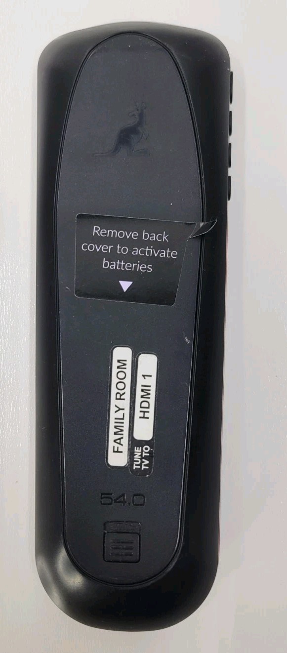 DISH Network 54.0 Digital/Analog Remote Control Black