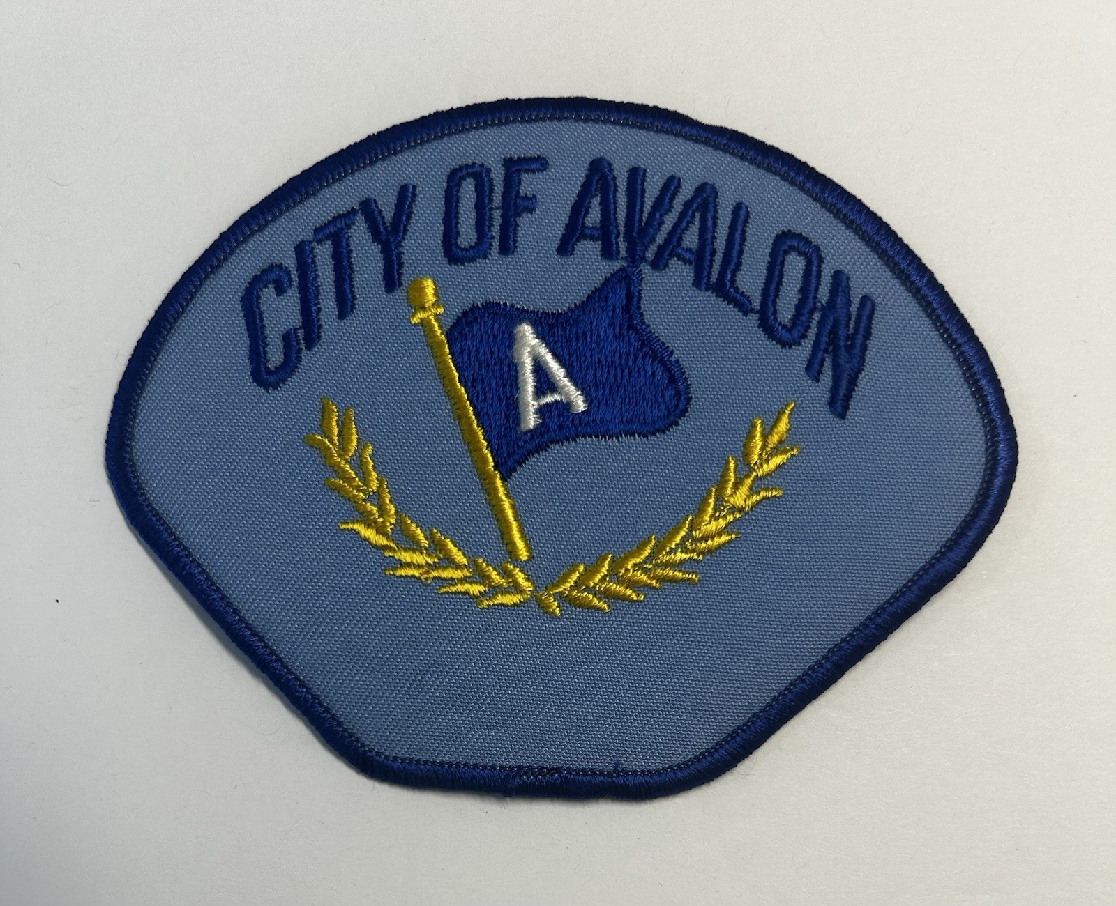 CALIFORNIA CA CITY OF AVALON BLANK PATCH CATALINA ISLAND LOS ANGELES CO #PDD38