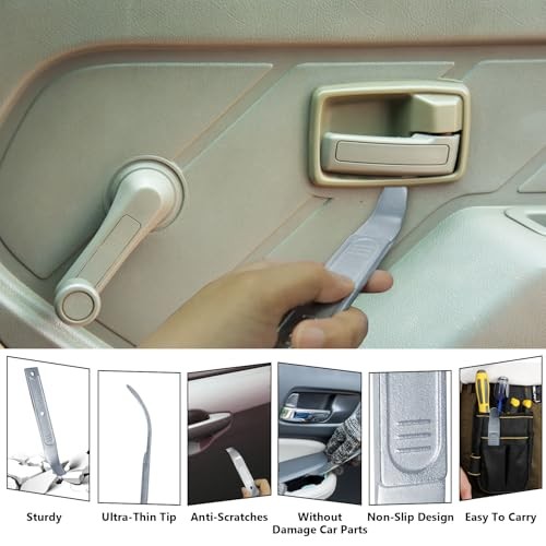 4140 Pry Tool, Trim Removal Tool, Panel Removal Tools for Auto Trim, 2 pack