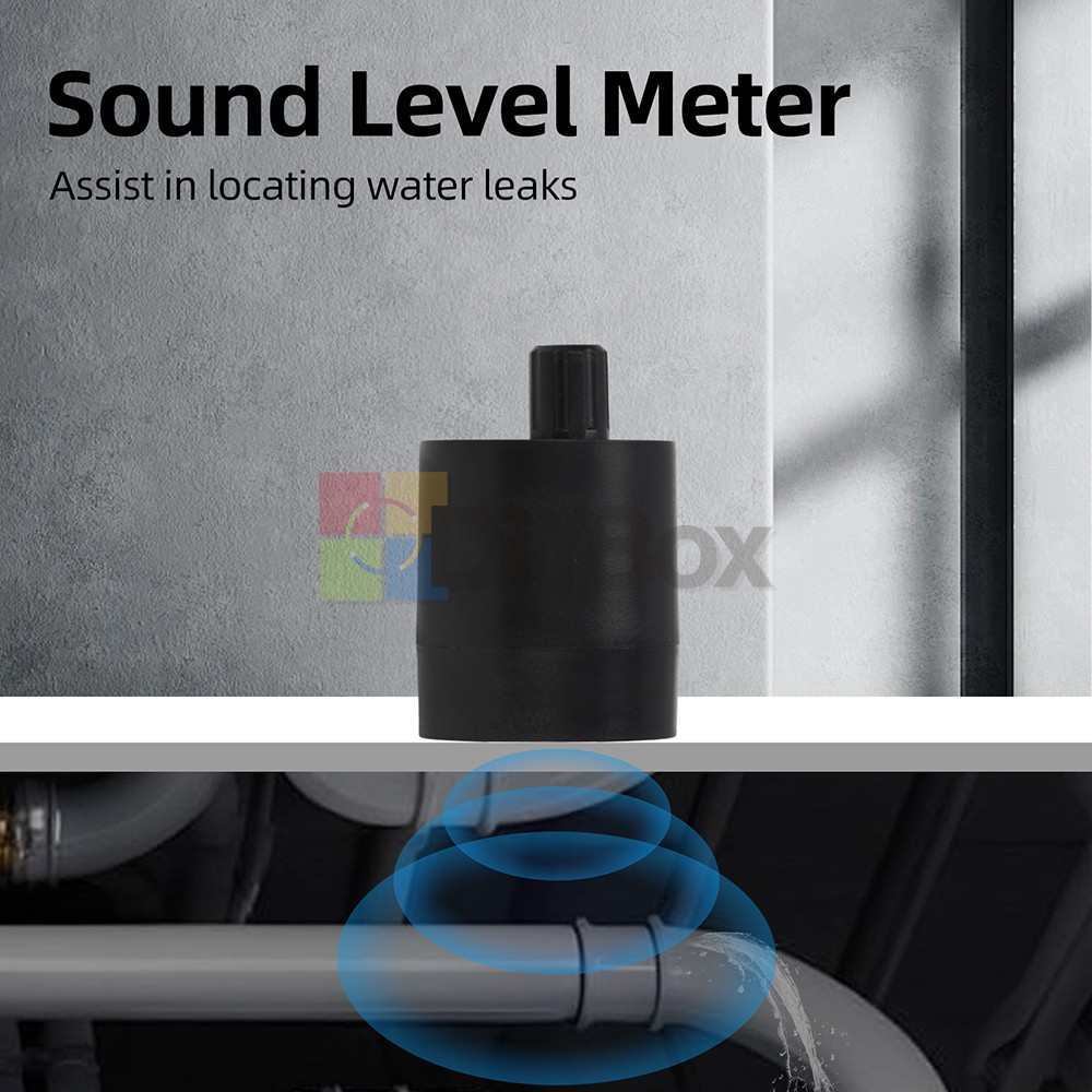 Water Pipe Leak Detector Multi-functional Sound Collector + Field Strength Meter