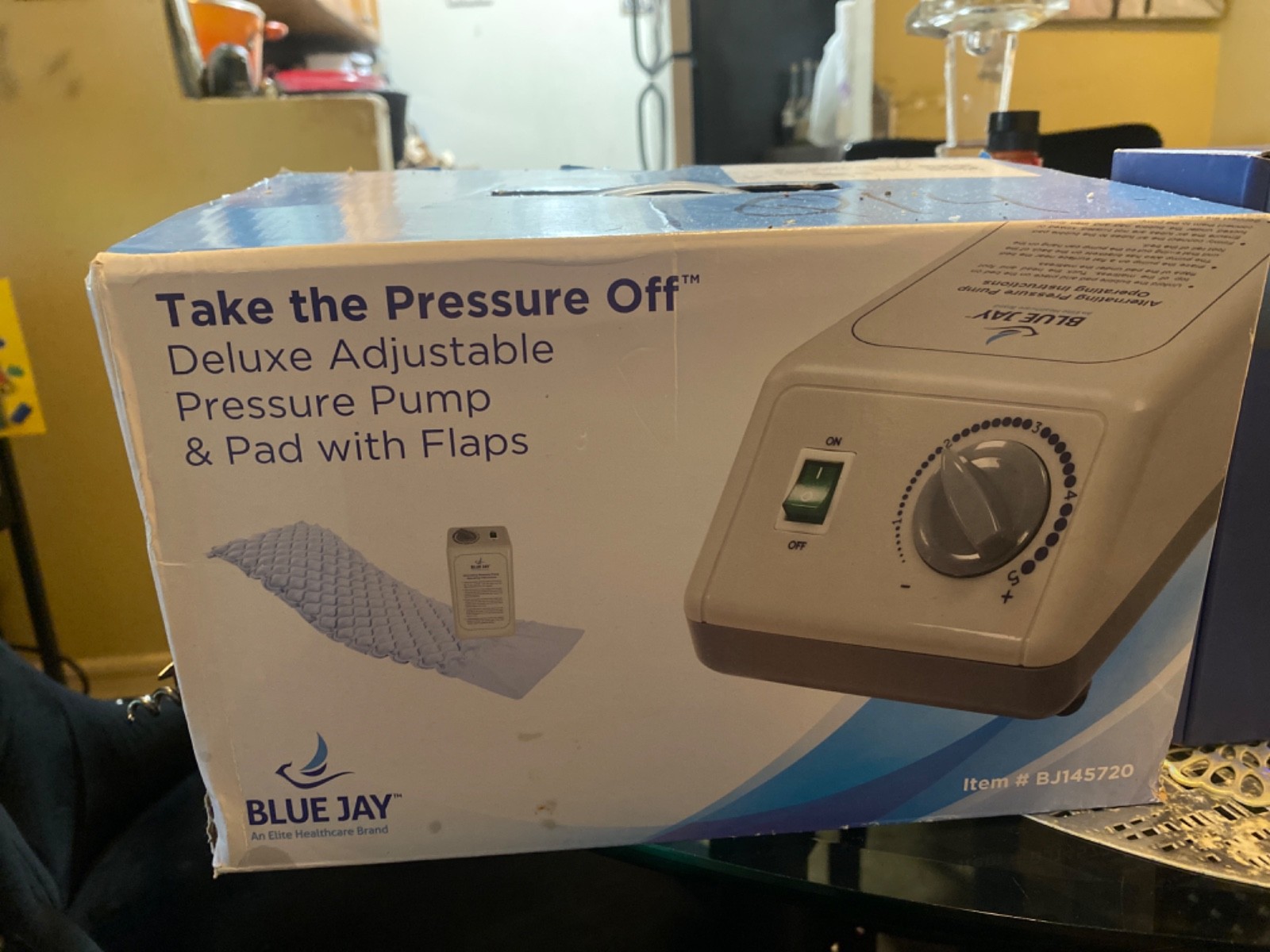 delude adjustable pressure pump and pad with flaps