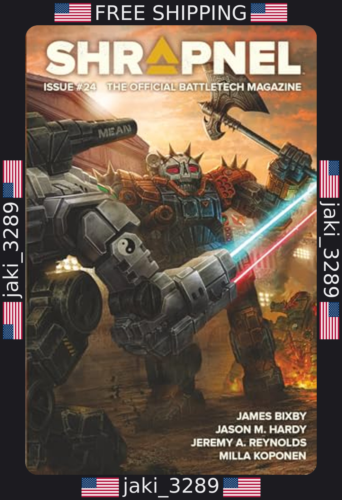BattleTech Shrapnel #24 - Official Magazine for BattleTech Fans