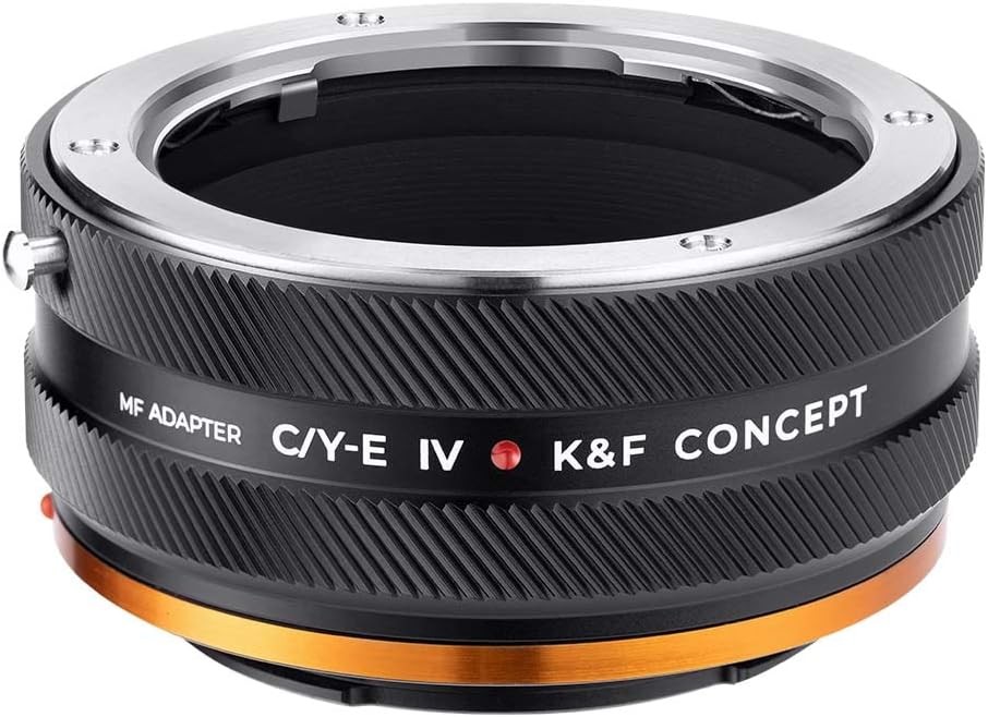 K&F CONCEPT IV PRO C/Y-NEX Lens Adapter for Contax/Yashica Lens to Sony-E NEX