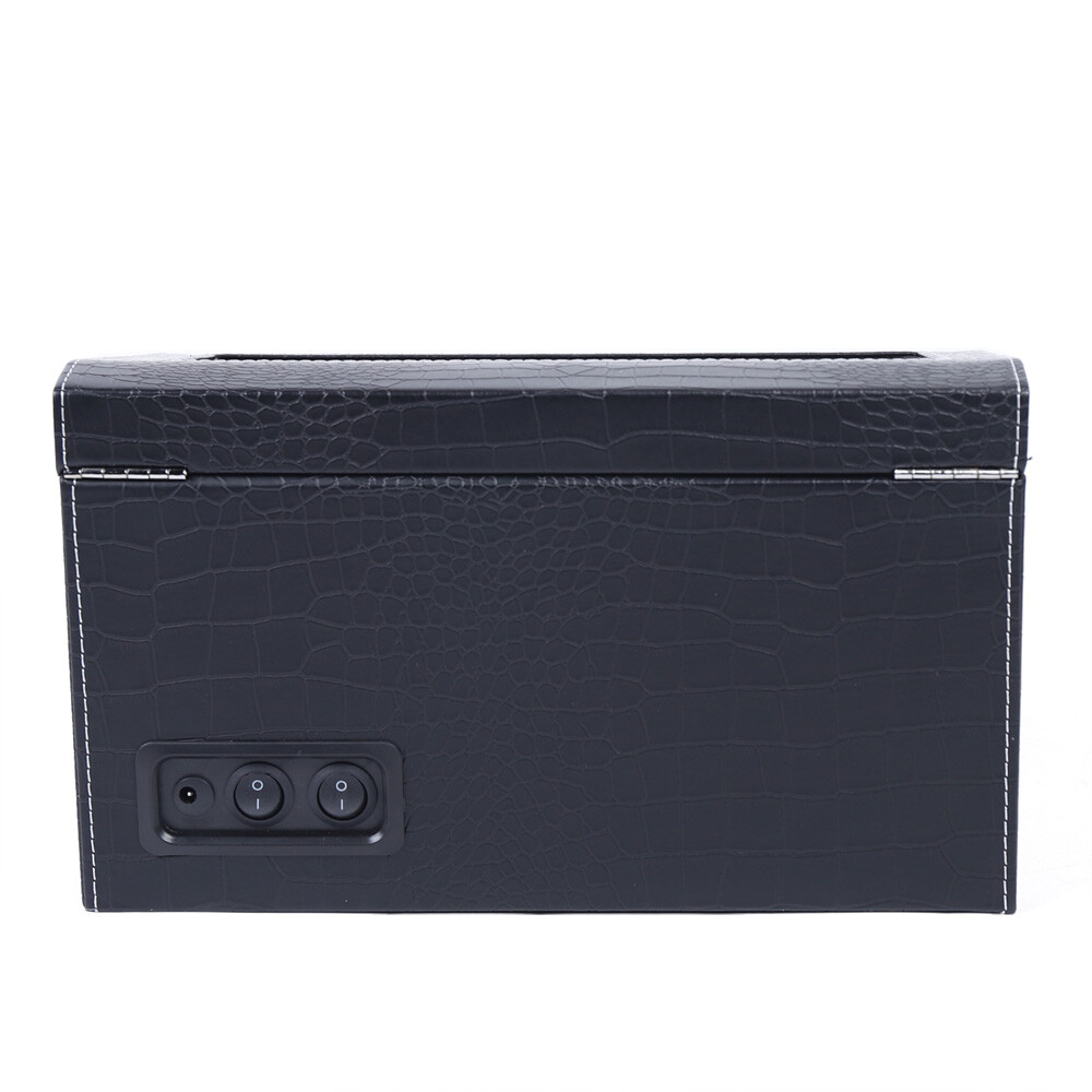 4+6 Automatic Rotation Watch Winders Display Box Storage Case Organizer Silent