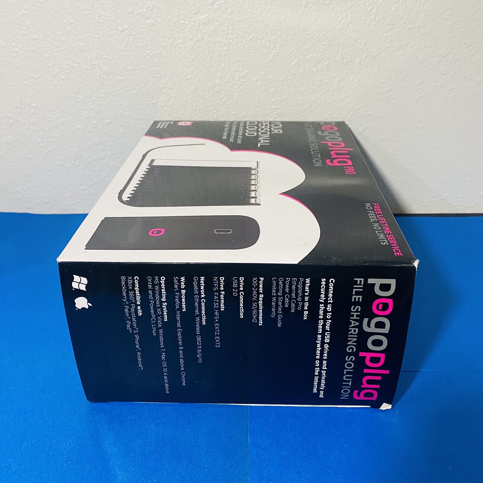 Pogoplug Pro Personal Cloud Device File Sharing Solution w/ Power&Cat5E New