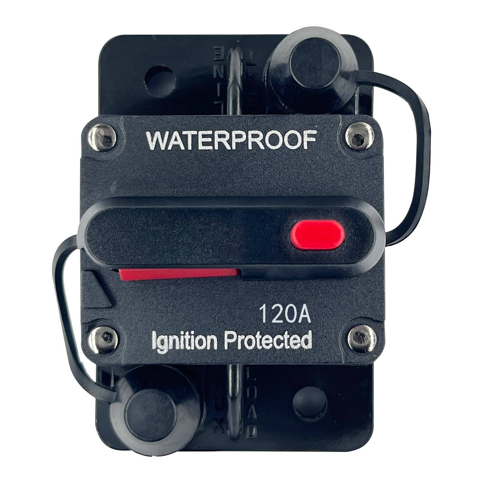120Amp Circuit Breaker Resettable Fuse Manual Switch Button for Motor Trailer