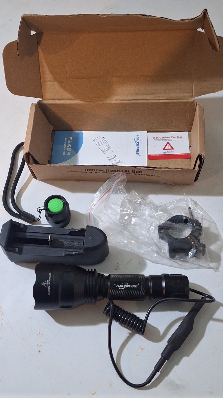 Evolva Infrared Tactical Light W/ SIDE MOUNT & FLASHLIGHT