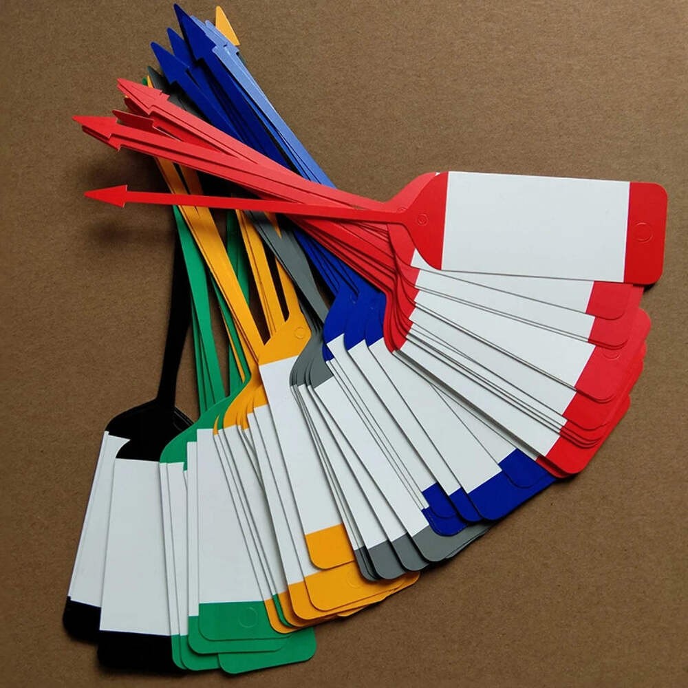 100pcs Car Key Hang Tags Blank Waterproof Paper Label for 4S Automobile Stores R