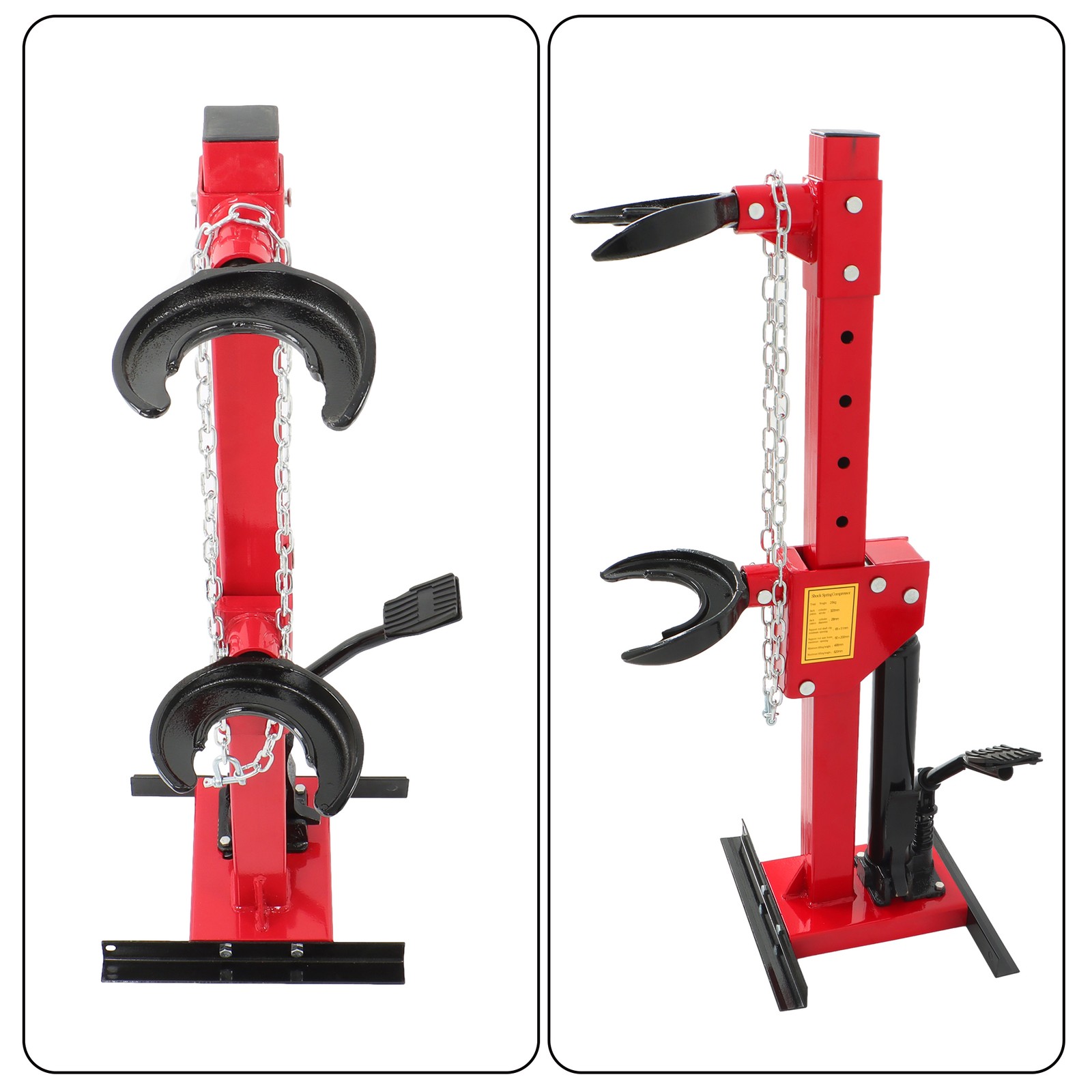 4.5T Coil Spring Compressor Auto Strut Hydraulic Compressor Removing Tool Set