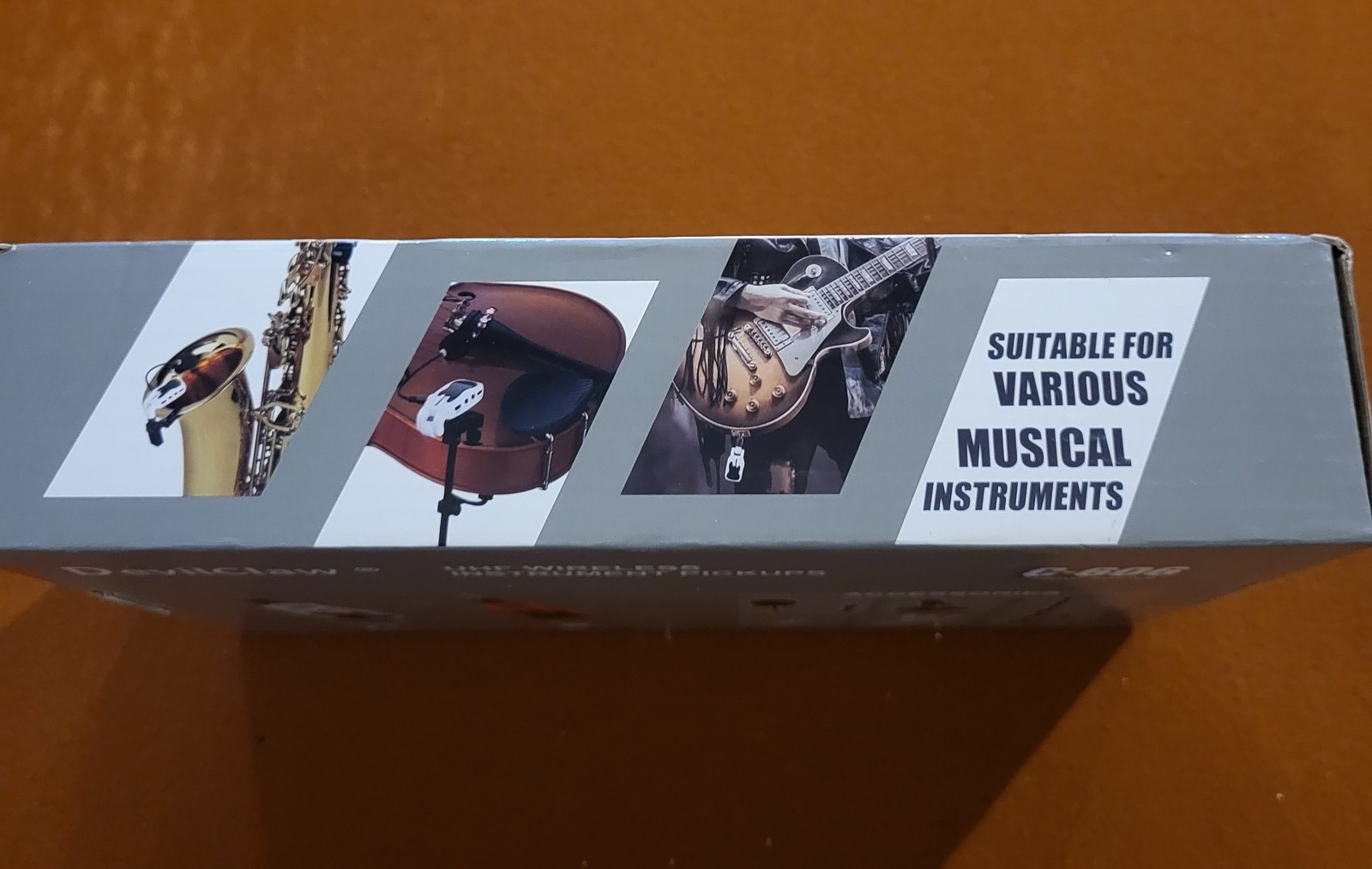 DevilClaw C-606 UHF Wireless Instrument Pickups For Various Instruments - White