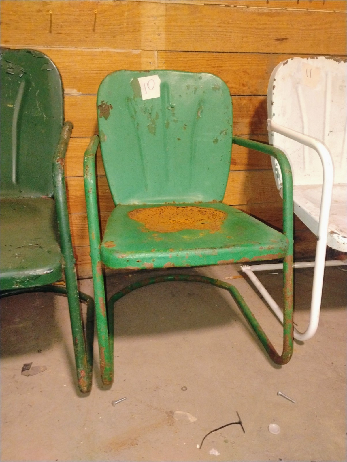 Vintage Edwards Manufacturing Fork Chairs (Set Of 2)