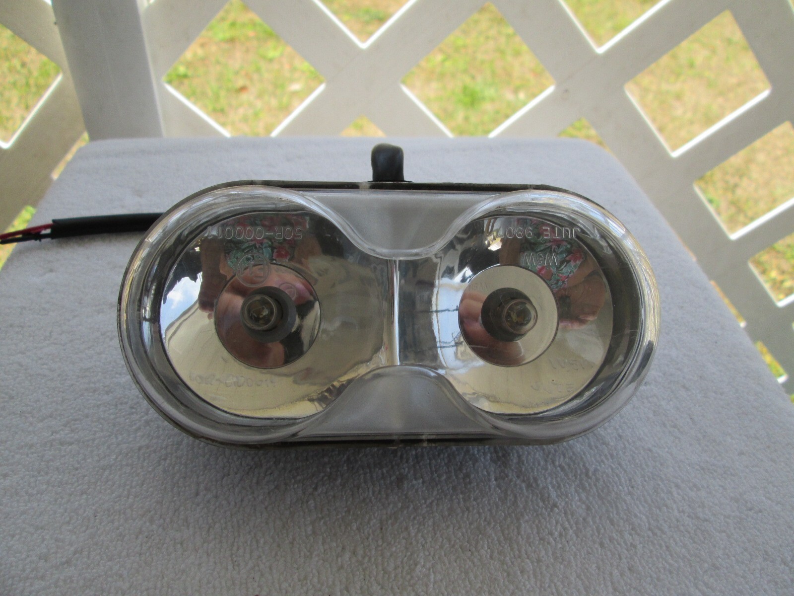 Scooter Light W5W Jute 9807 50R000011 Wires Only #5304