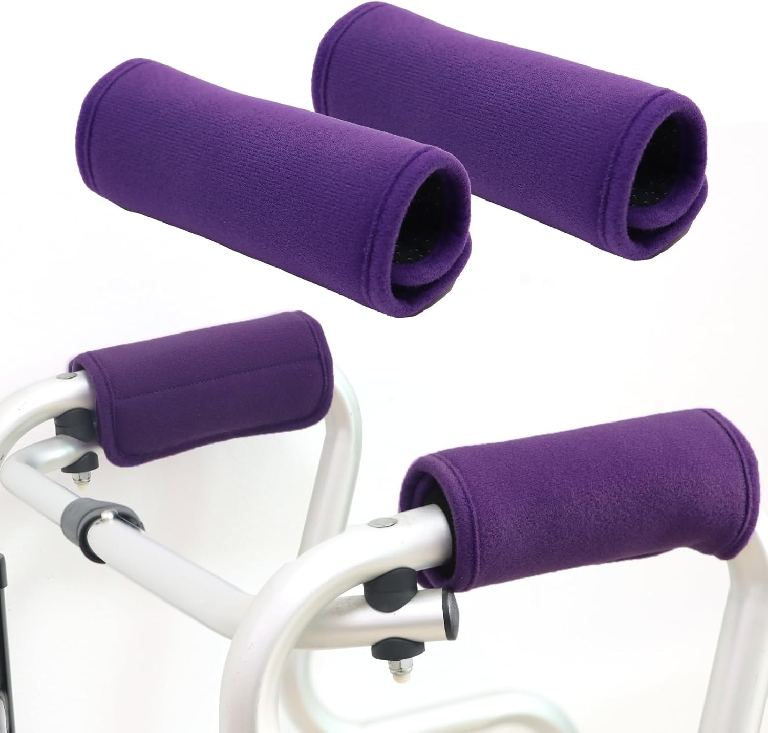 2 Pack Walker Handle Cushions Walker Grip Covers Pads Walker Padded Hand Grip