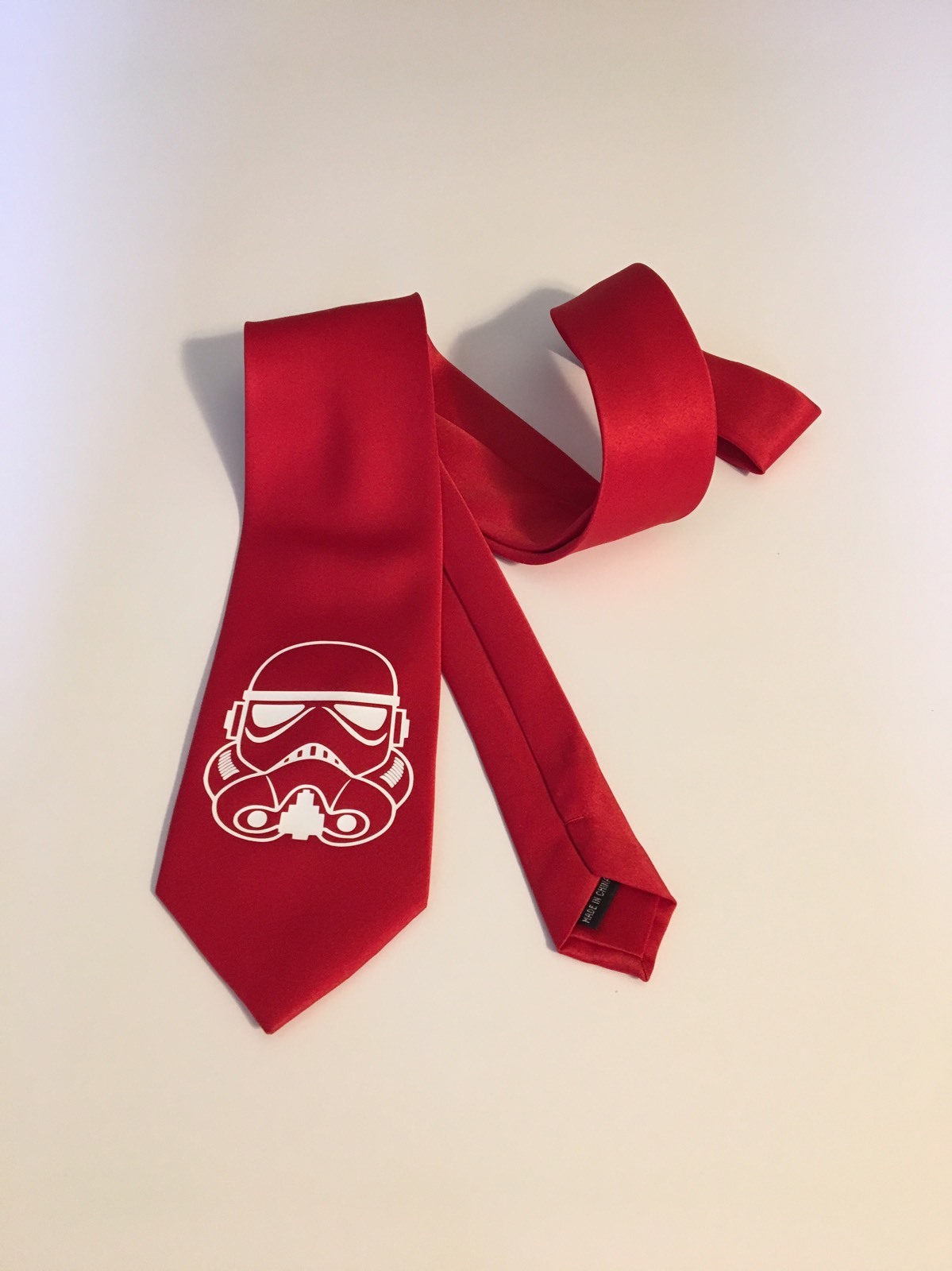 Storm, Trooper Necktie, Red Tie, Cool And Fun