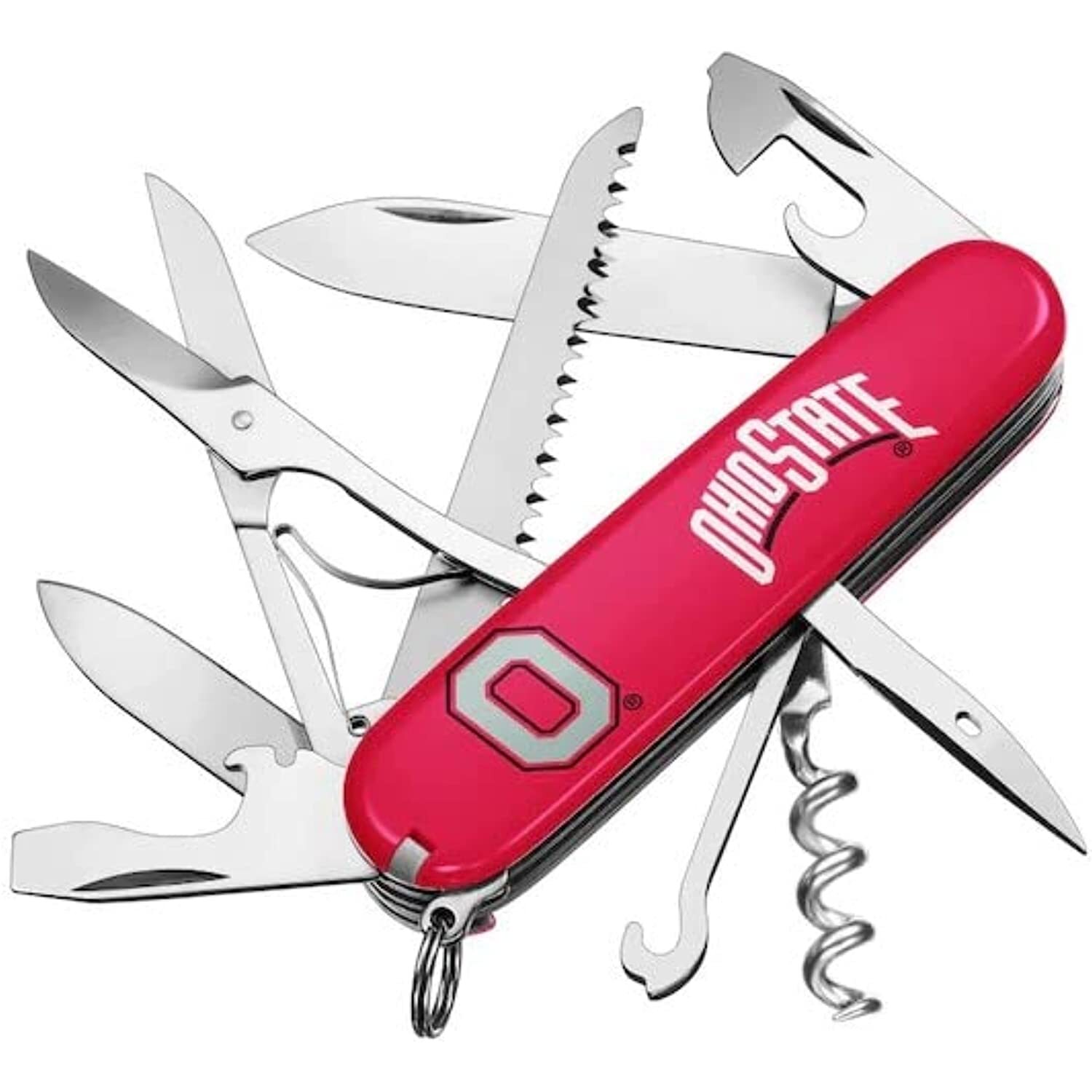 Ohio State Buckeyes Pocket Multi-Tool Knife swiss army bottle opener more