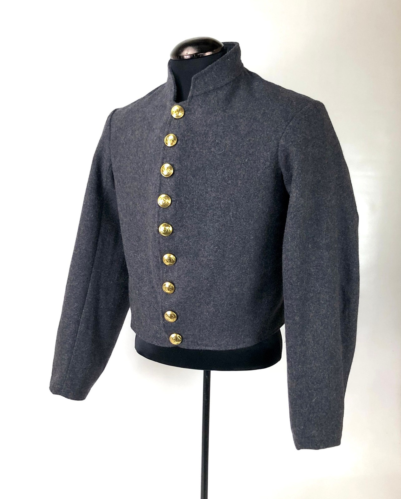 Confederate Richmond Depot Type 3 Jacket of English Army Cloth Size 48