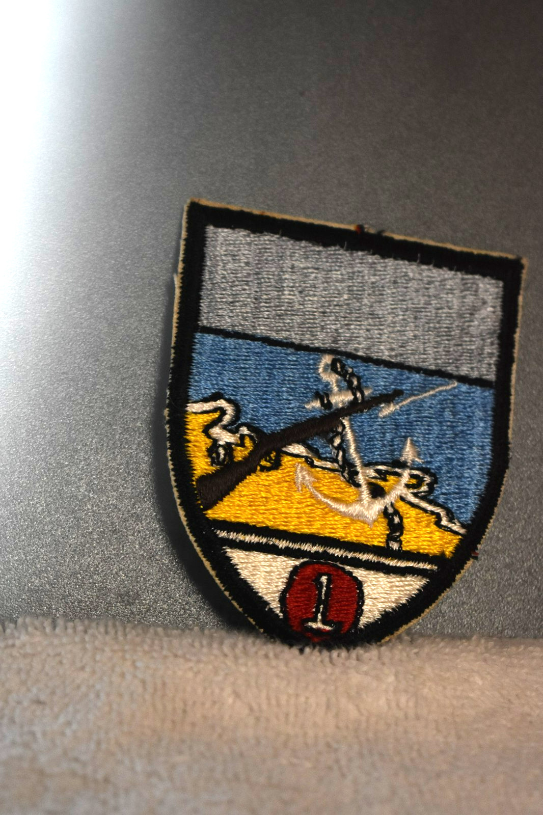 Venezuelan Ist Marines Battalion Sleeve Patch (1), 3" x 2 1/2"