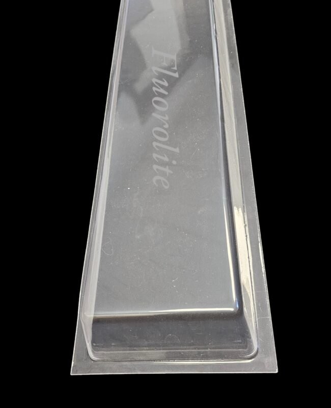 F-8013: Clear Vapor Tite Lens | Flat Flange | OD: 50" Length x 7 3/4" Width