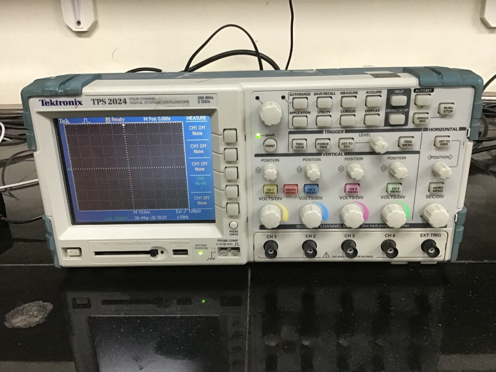 Tektronix TPS 2024 Four Channel Digital Storage Oscilloscope