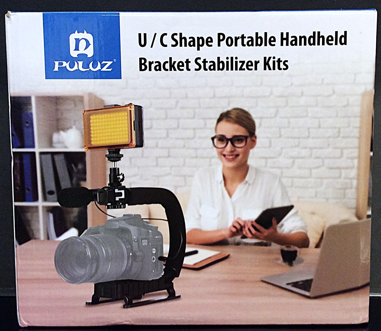 Photo Video cameras smart phones U/C Shape Portable Stabilizer Handheld Bracket