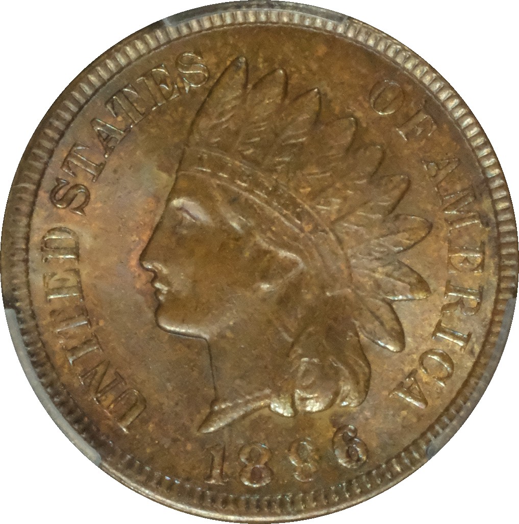 1896 MS63BN Indian Head Penny PCGS 53573865