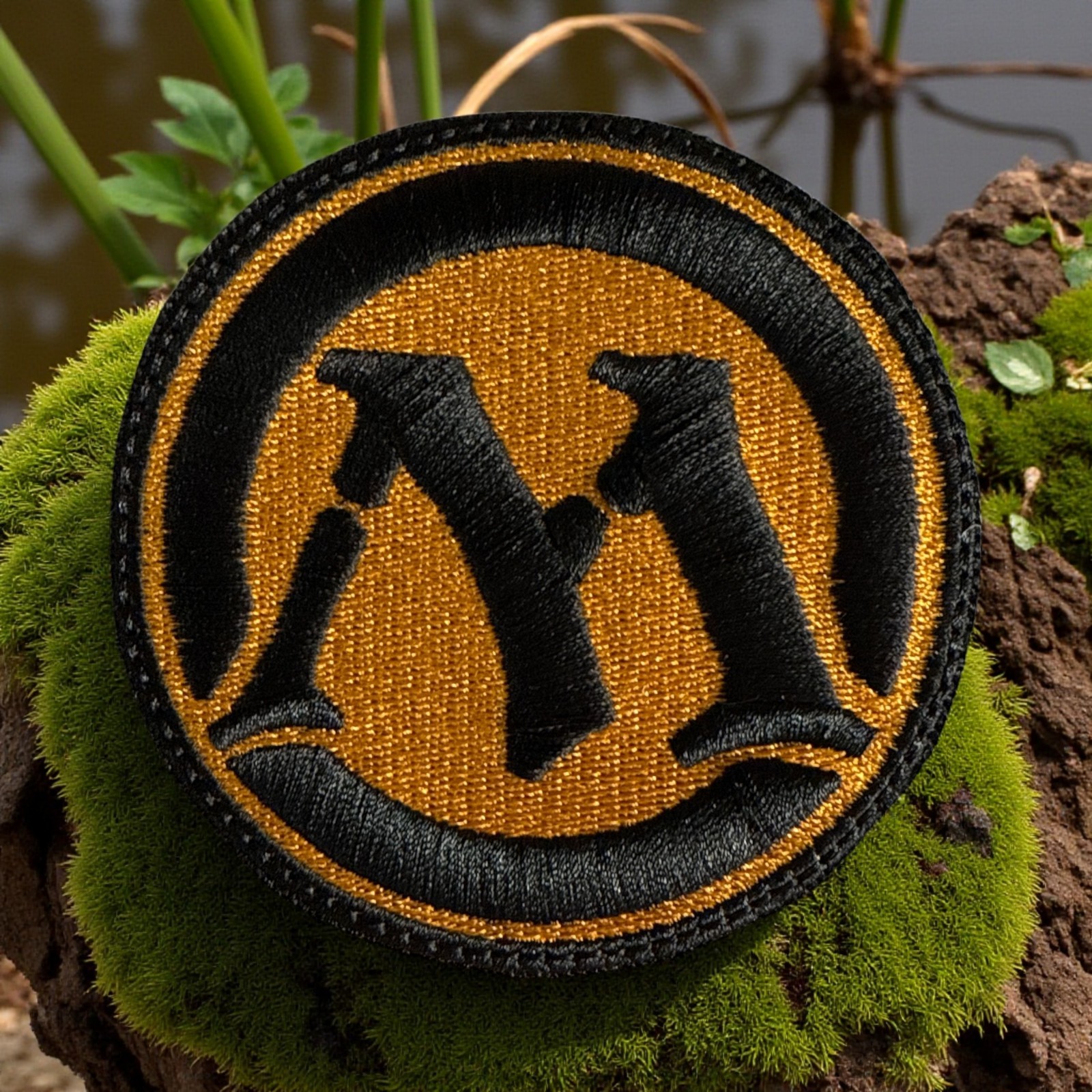 Magic the Gathering M Logo Embroidery Patch Multi Sizes 3.5" - 5"
