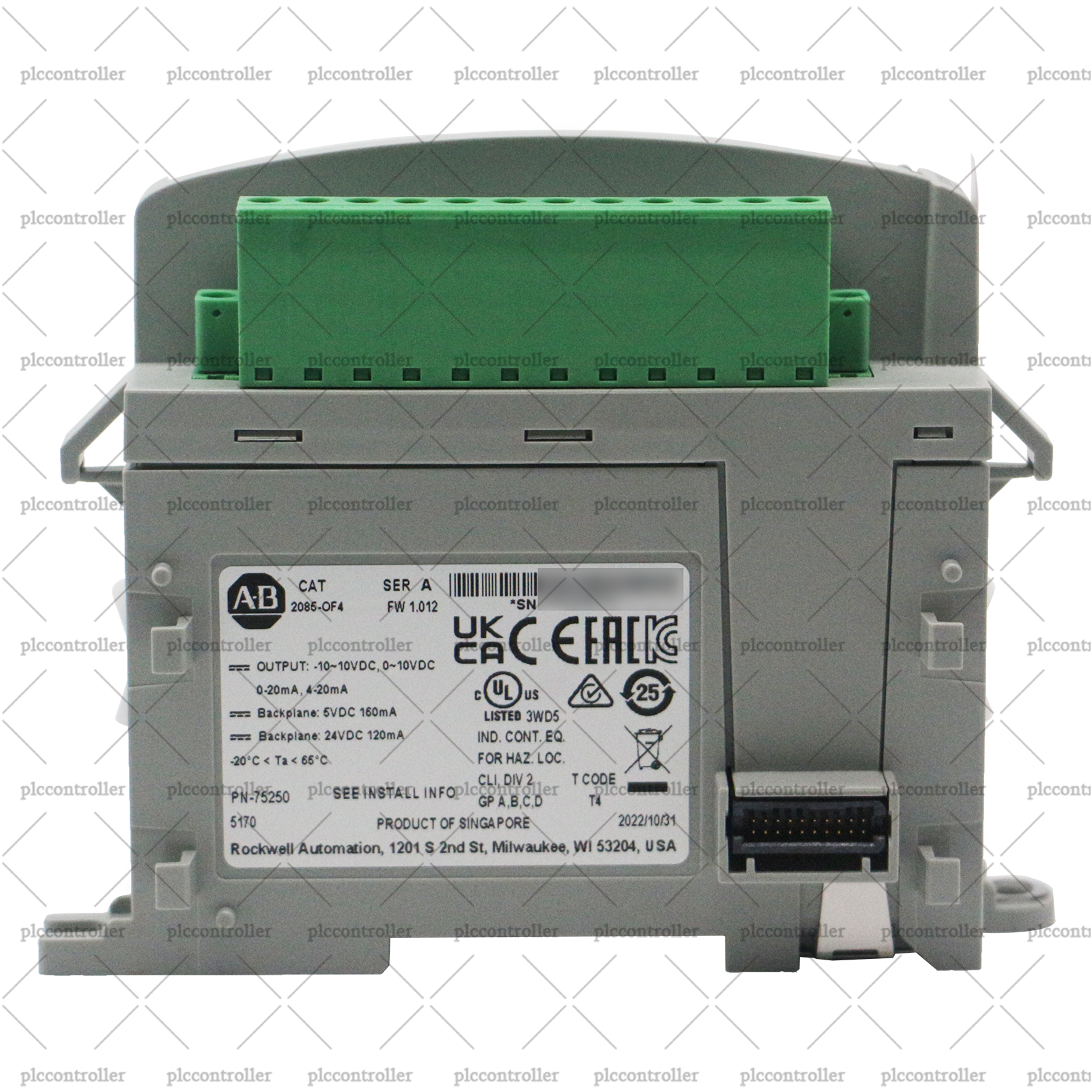 New Allen Bradley Micro800 4 Point Analog Output Module AB 2085-OF4