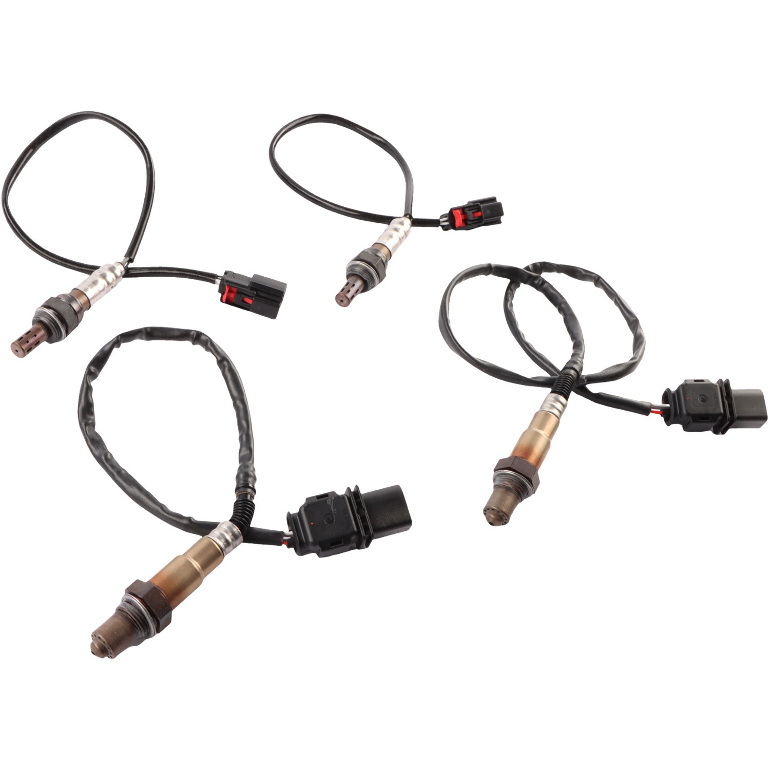 4pc Oxygen Sensor Up+Downstream for Ford F-150 3.5L V6 Turbo 2011 2012 2013 2014