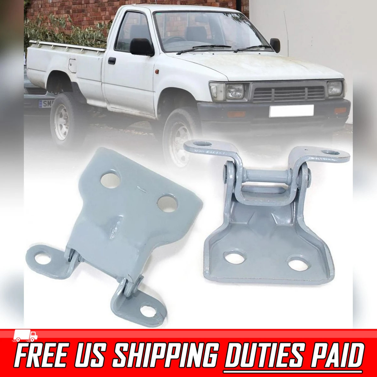 2X DOOR HINGE HINGES FOR TOYOTA HILUX LN85 MK3 PICKUP 1989 - 1997 RH
