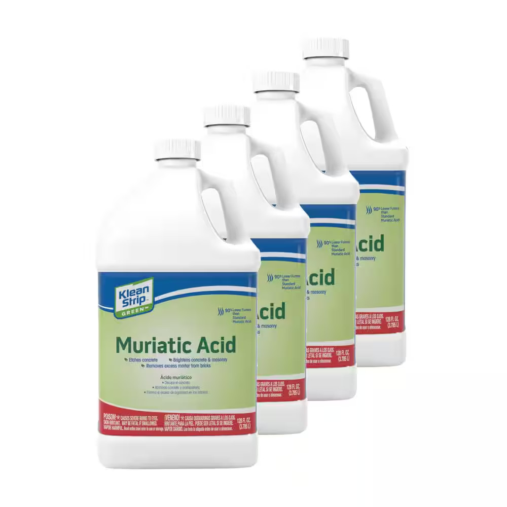 1 Gal. Green Muriatic Acid (4-Pack)
