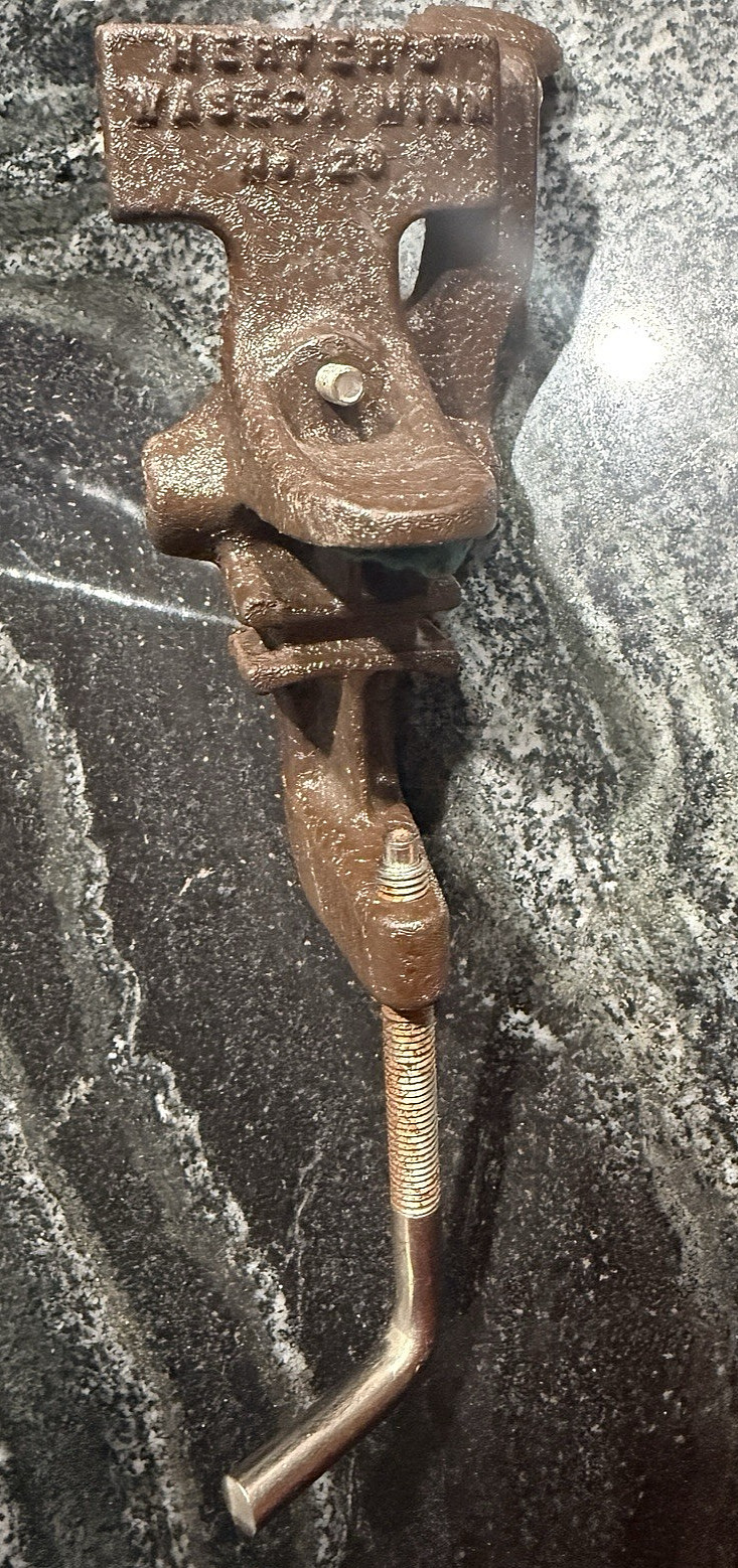 Vintage Herter’s No. 20 Fly Tying Vise Clamp – Waseca MN – Fishing Tool