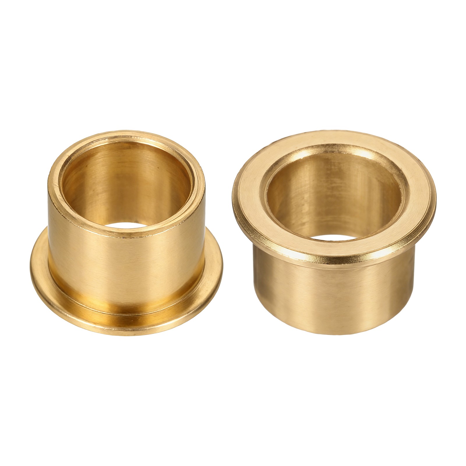 2Pcs 16x20x16mm Flange Sleeve Bearing MACHINE Self-Lubricating Sintered Bushing