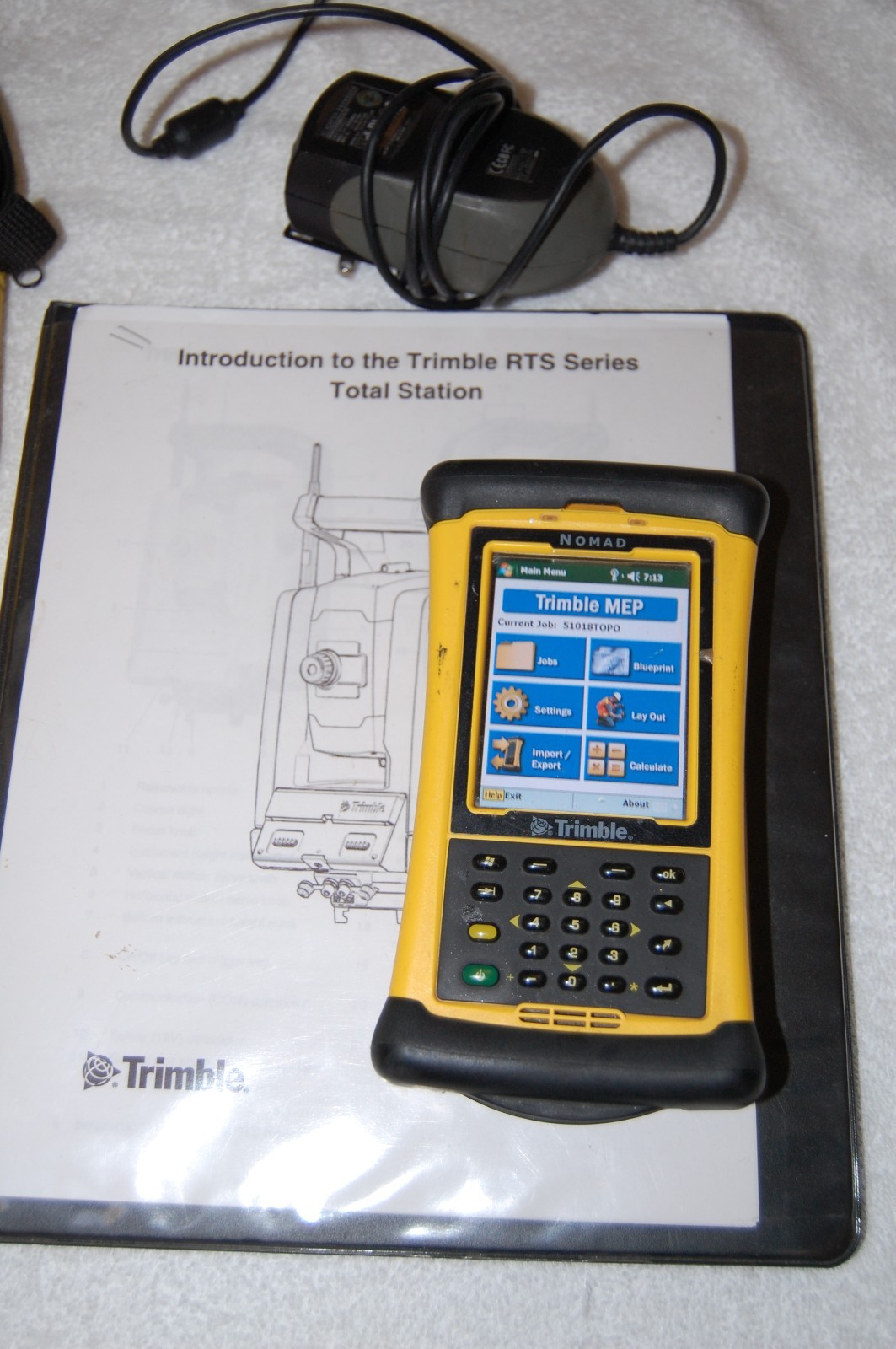 TRIMBLE DATA COLLECTOR WITH MEP SOFTWARE